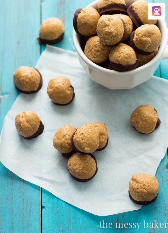 Healthy Peanut Butter Buckeyes Recipe