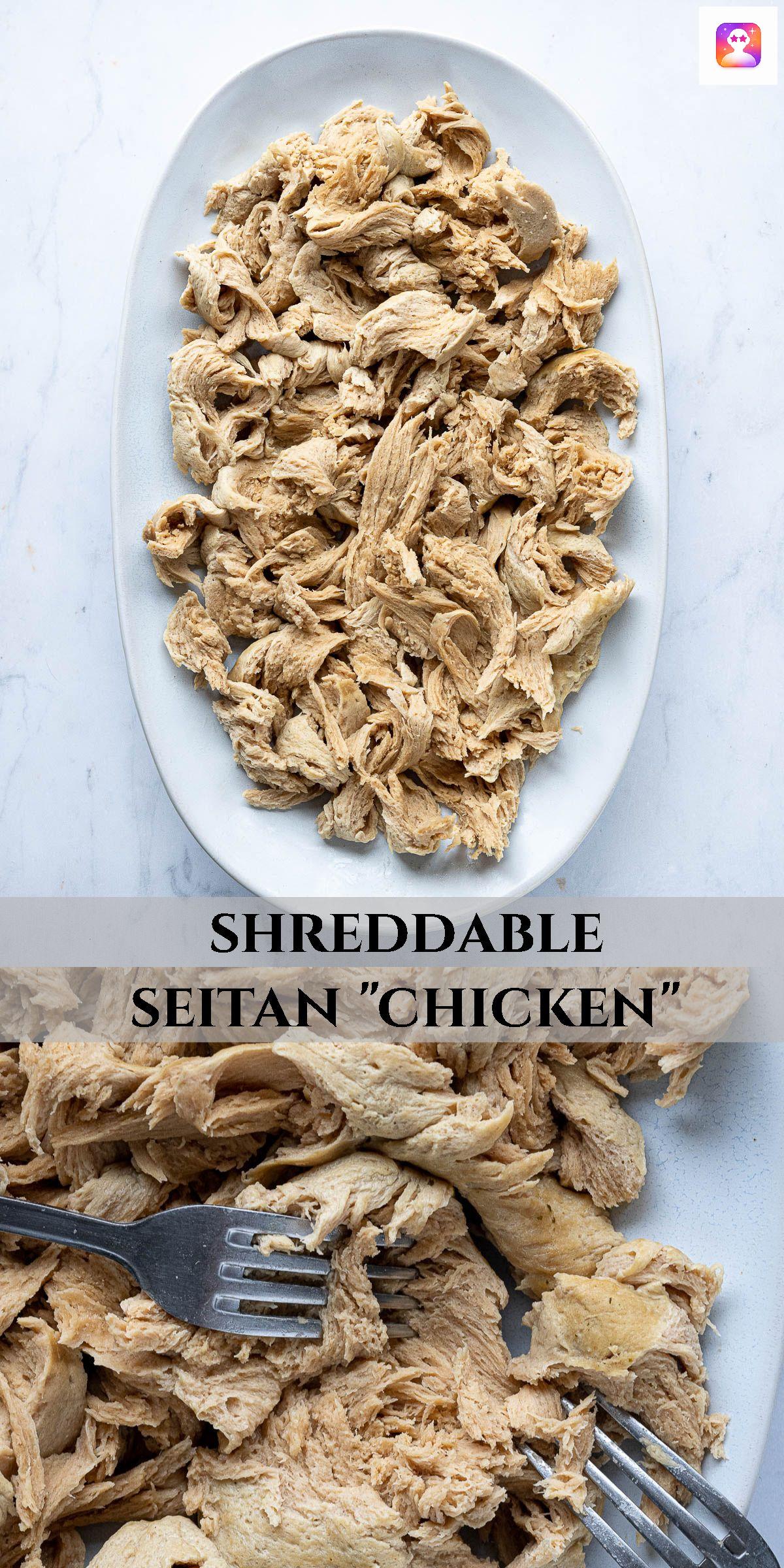 Seitan “Chicken” (Vegan) Recipe